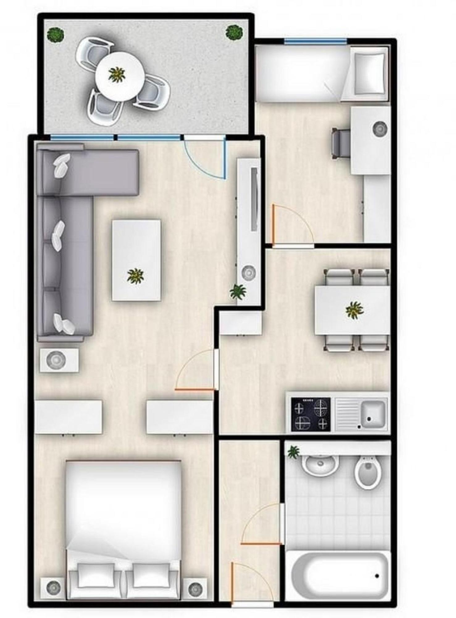 Berolina Wohnung 518 ダーメ エクステリア 写真